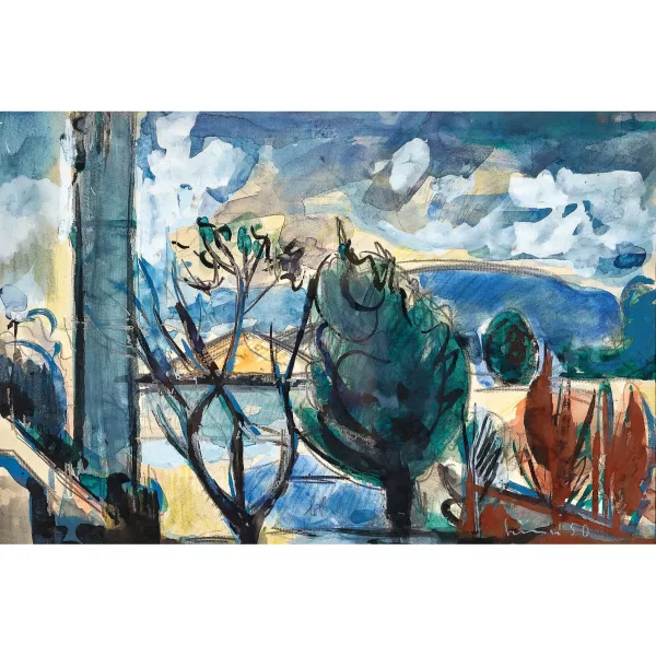 Carl Liner junior — Weite Landschaft.