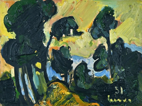 Carl Liner — Landschaft, 1951