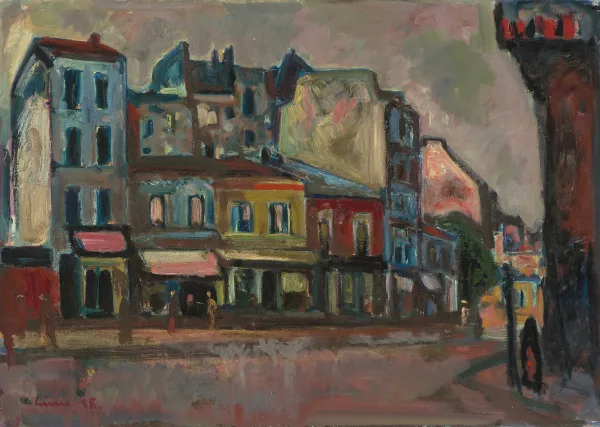 Carl Liner junior — Strassensezene in Paris, 1948