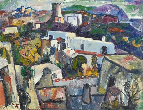 Carl Liner — Ischia, 1954