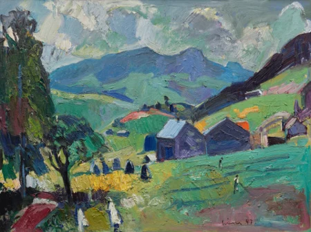 Appenzeller Sommerlandschaft, 1947