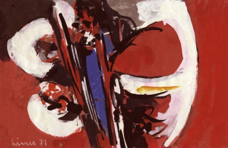 Komposition rot-weiss-blau, 1971