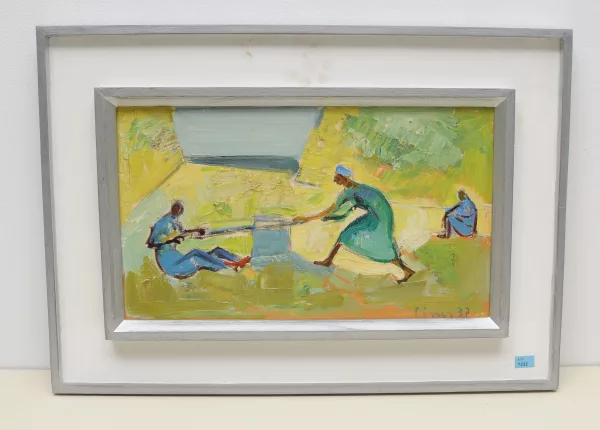 Carl Liner junior — Steinsäger in Ägypten, 1937