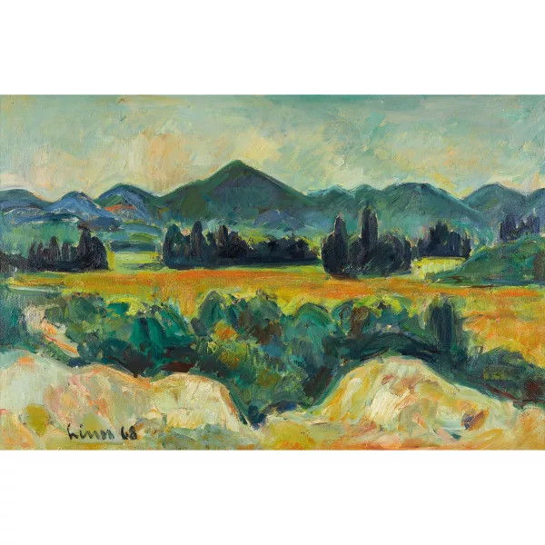 Carl Liner junior — Südfranzösische Landschaft.