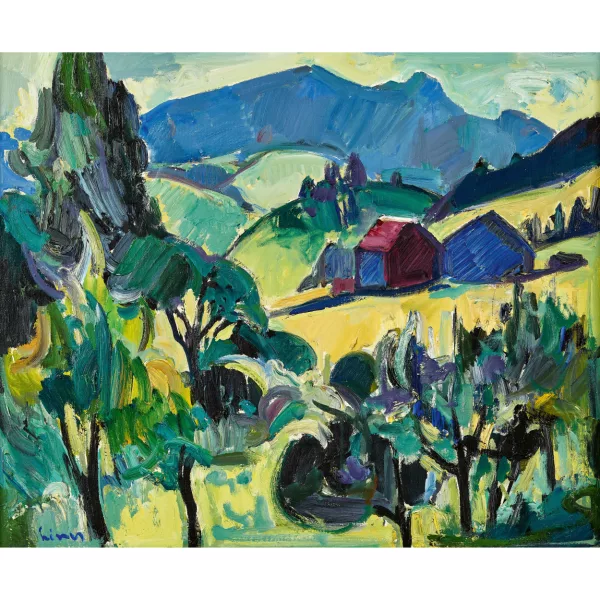 Carl Liner junior — Appenzeller Landschaft.