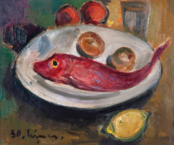 Carl Liner — Stillleben, 1950