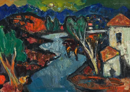 Bei Orvieto, 1954