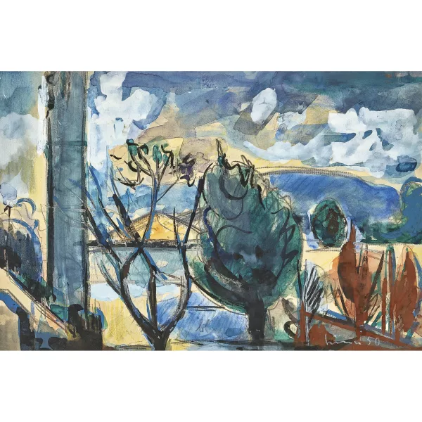 Carl Liner junior — Weite Landschaft.