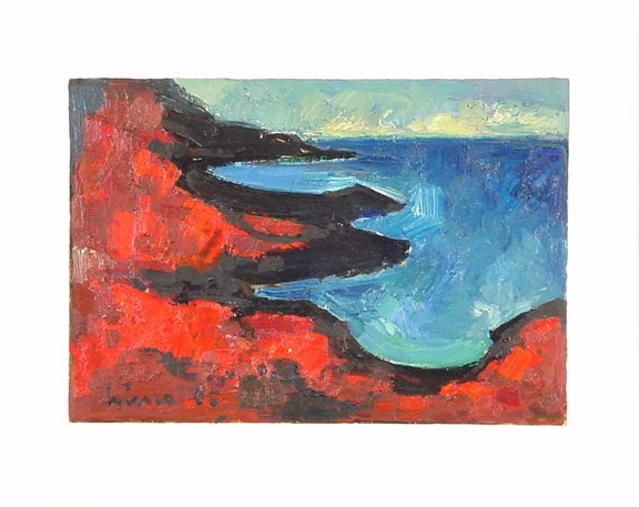 Carl Liner — Küstenlandschaft, 1955