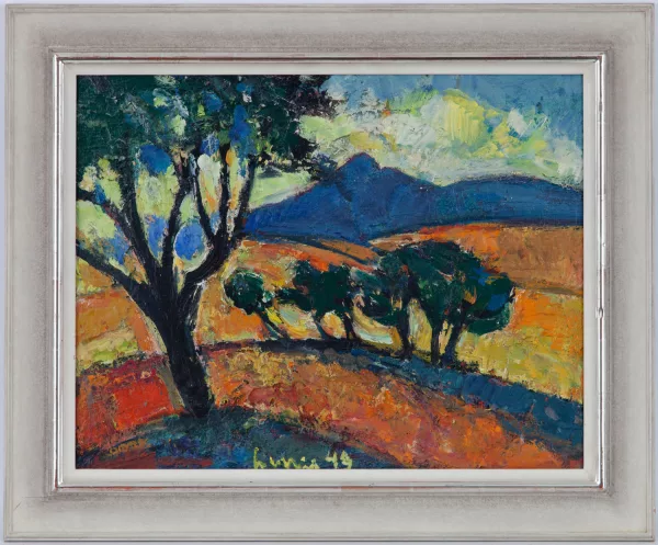 Carl Liner junior — Paysage de Toscane,