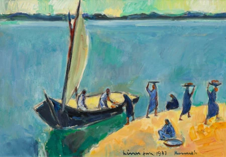 Fluss in Ägypten, 1937