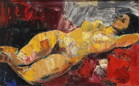 Liegender weiblicher Akt, 1952