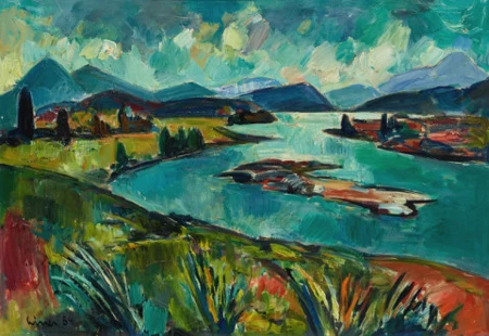 Rizzanèse-Fluss, Korsika, 1954