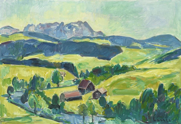 Carl Liner junior — Appenzeller Landschaft