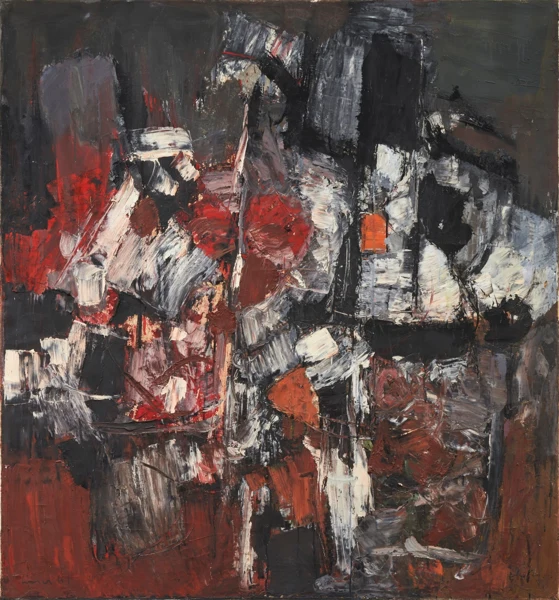 Carl Liner junior — Paysage abstrait, 1961