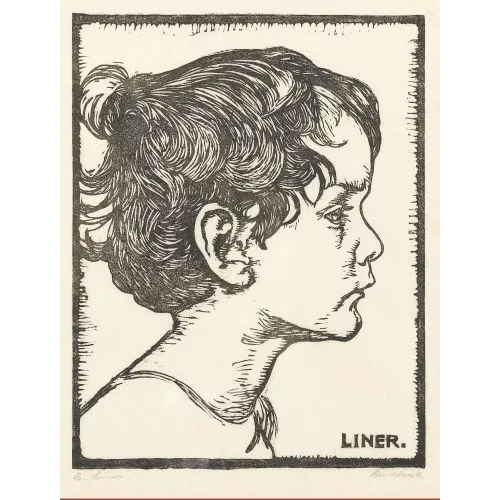 Carl Liner senior — Mädchenkopf.