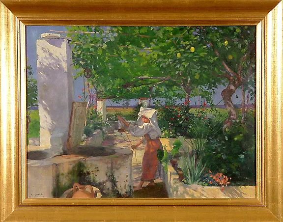 Carl Liner senior — Terracina, 1898