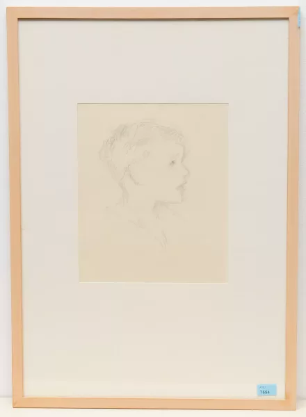 Carl Liner senior — Profil eines Kindes