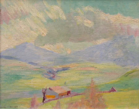 Fähneren, Kasten und Kamor vom Unterrain aus gesehen, 1927