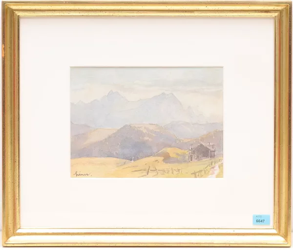 Carl Liner senior — Blick auf den Säntis
