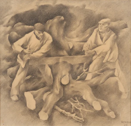 Holzsäger, 1920