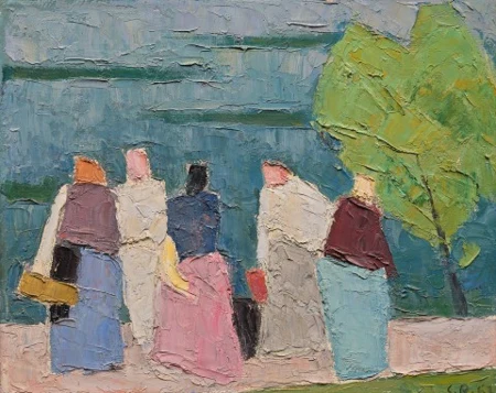 Frauen am Rhein, 1963