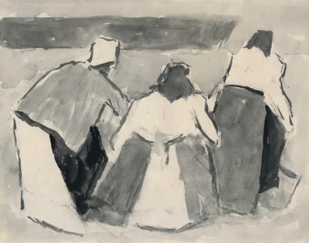 Bäuerinnen auf dem Feld