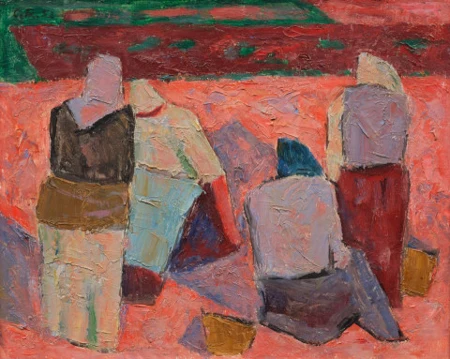 Vier Bäuerinnen, 1952