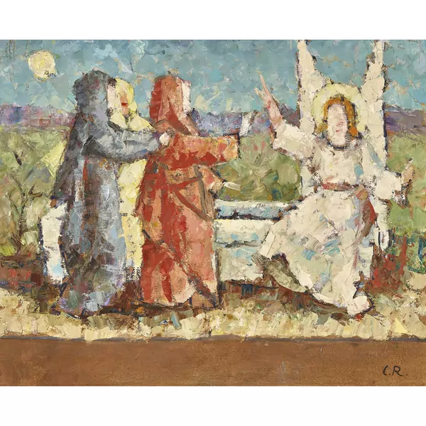 Die drei Marien am Grab Christi