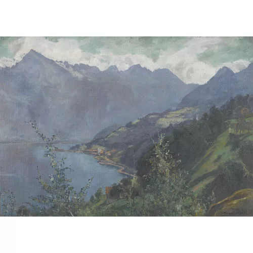 Carl Theodor Meyer-Basel — "Blick auf Kurfirsten".