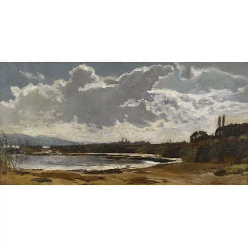 Carl Theodor Meyer-Basel — Uferpartie bei Lindau am Bodensee.