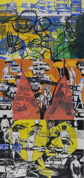 Carlo Aloe — Traffic, 1984
