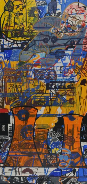 Carlo Aloe — Traffic, 1984