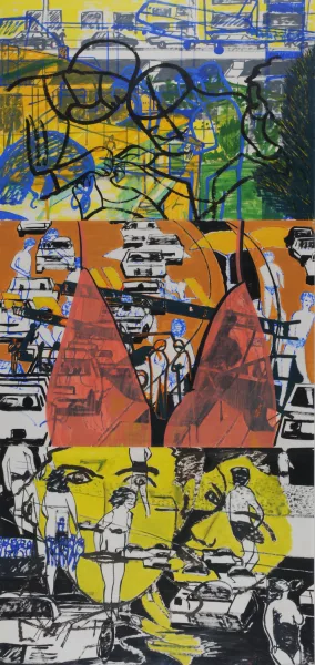 Carlo Aloe — Traffic, 1984