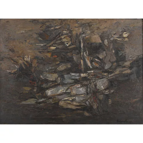 Carlo Baratelli — "Le lit de la Rivière".
