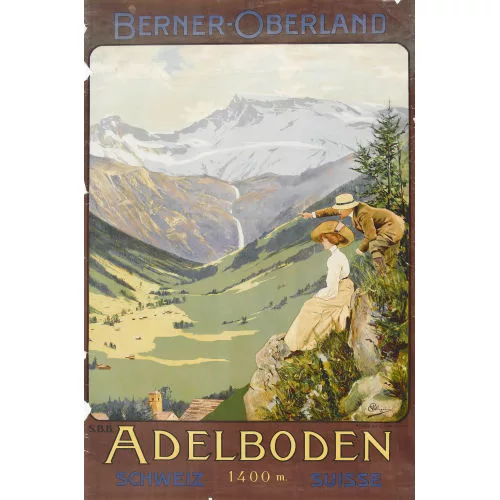Carlo Pellegrini — "Adelboden".