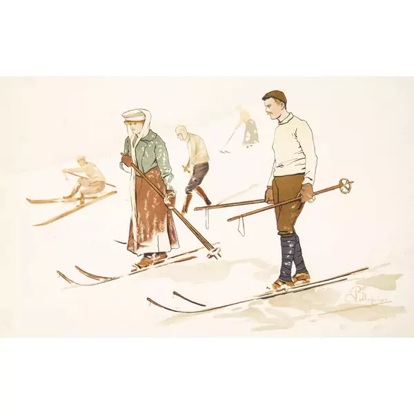 Skifahrer