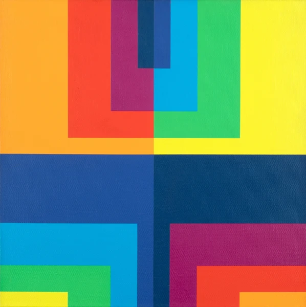 Carlo Vivarelli — Gruppen diagonal reversiert, 1976