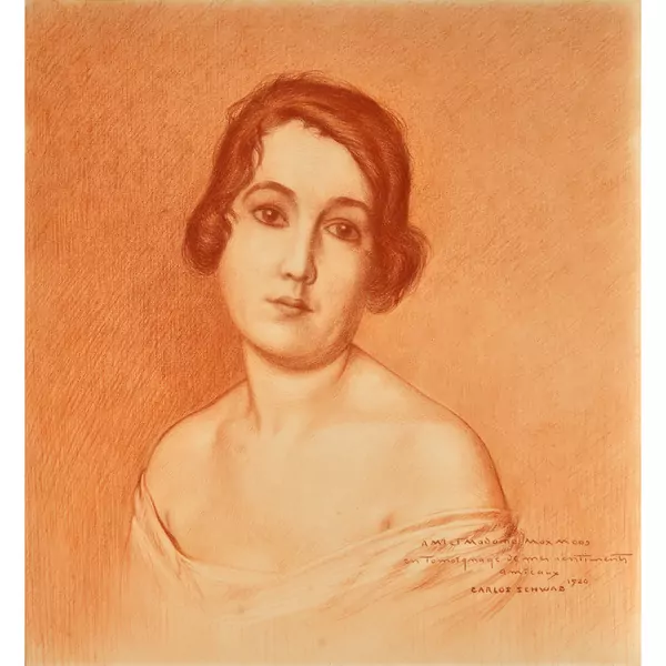 "Portrait de Madame Moos"