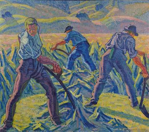 CASIMIR REYMOND — Les Faucheurs. 1913. — Koller Auktionen