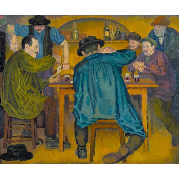 Casimir Reymond — "Les joueurs de cartes".