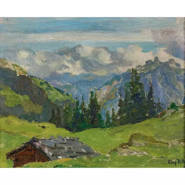 Sommerliche Berglandschaft