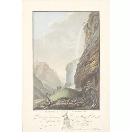 Caspar Wolf — "Seconde Chute du Staubbach".