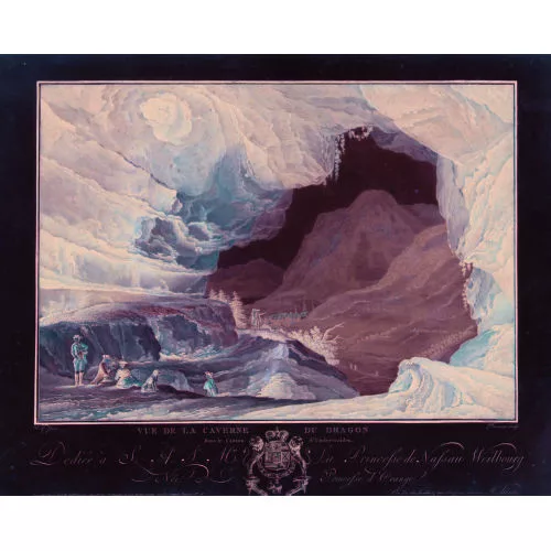 Caspar Wolf — "Vue de la Caverne du Dragon/Dans le Canton d′Unterwalden".