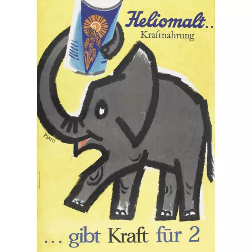 Celestino Piatti — "Heliomalt...gibt Kraft für 2".