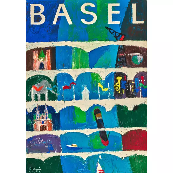 "Basel" (Plakatentwurf)
