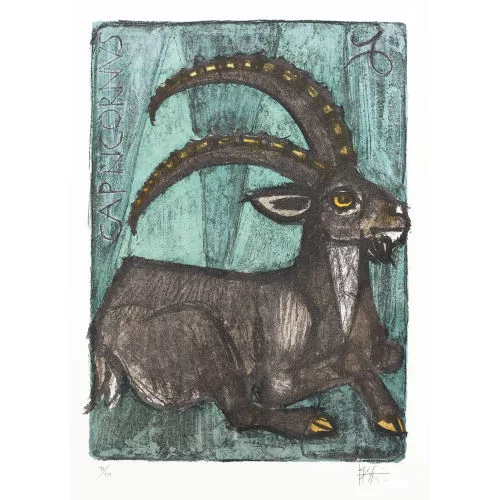Celestino Piatti — Sternzeichen: Steinbock.
