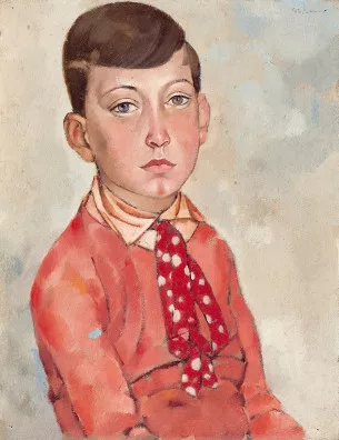 Charles Barraud — Portrait de jeune garçon