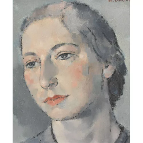 Charles Barraud — Porträt einer Dame.