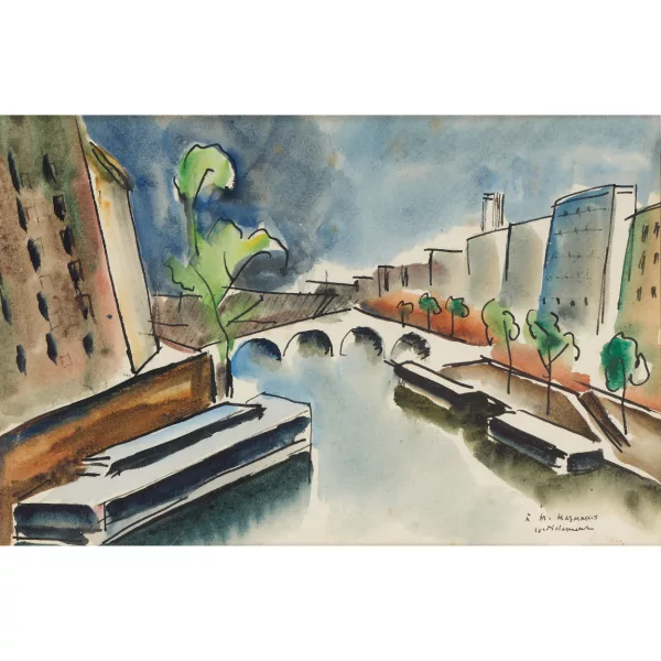 Charles Chinet — Zwei Pariser Ansichten.